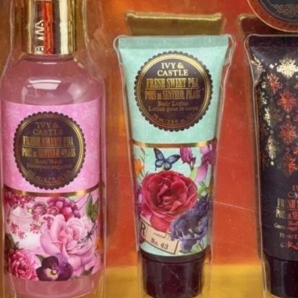 BOGO Ivy & Castle Bath Collection Gift Set NWT Self Care Clean Beauty Pampering - Picture 2 of 4